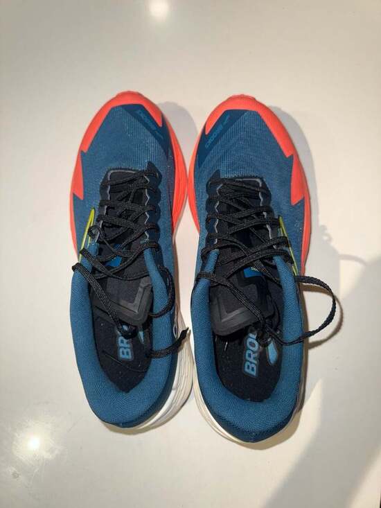 Brooks Catamount 4 Men\'s Trail Running Shoes Size 11 Legion Blue/Flame main image 4